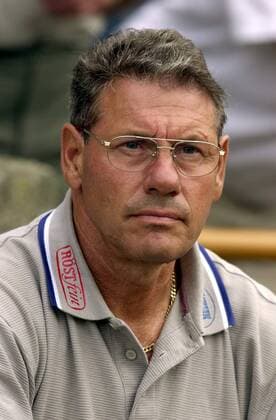 Trainer Eberhard Vogel (Magdeburg) Fußball Herren Saison 2001 2002, Saisonvorbereitung, Test, Testspiel, Regionalliga Nord, 3.Liga, 1.FC Magdeburg Porträt Döbern