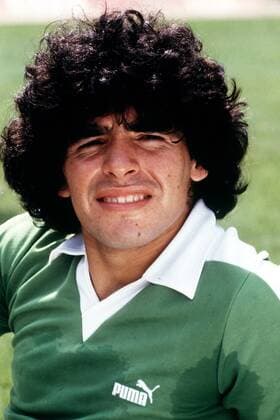 Diego Armando Maradona (Barca) verschwitzt während des Trainings Fußball Herren Primera Division 1983 1984, 1. Spanische Liga, FC Barcelona, Training, Vdia Porträt Buenos Aires