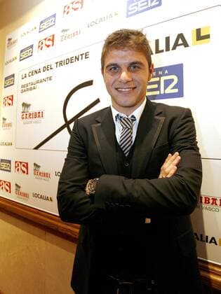 Joaquin (Valencia) gut gelaunt -  - NOxONLINExUSE Fußball Herren Primera Division 2007 2008, 1. Spanische Liga, FC Valencia Einzelbild Valencia Fußball Herren Primera Division 2007 2008, 1. Spanische Liga, FC Valencia Einzelbild Valencia