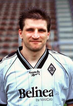 Thomas Kastenmaier (Borussia Mönchengladbach) Fußball 1. BL Herren Saison 1997 1998, Borussia Mönchengladbach, Präsentation, Pressetermin, Porträttermin Porträt Mönchengladbach Fußball 1. BL Herren Saison 1997 1998, Borussia Mönchengladbach, Präsentation, Pressetermin, Porträttermin Porträt Mönchengladbach