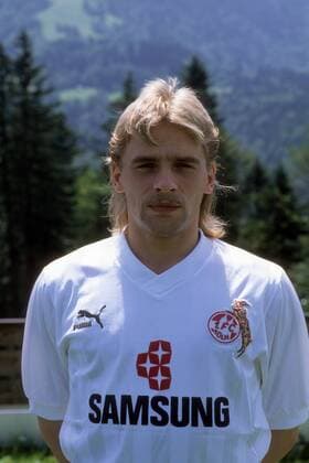 Thomas Häßler (1. FC Köln) o0 1. BL, Saison 1988 1989,1. FC Köln, Präsentation, Pressetermin, Porträttermin, Porträt