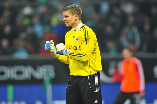 Fussball Herren 1.Bundesliga Saison 2010 2011, FC Bayern München; Torwart Thomas KRAFT