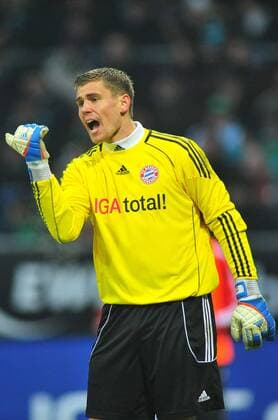 Fussball Herren 1.Bundesliga Saison 2010 2011, FC Bayern München; Torwart Thomas KRAFT