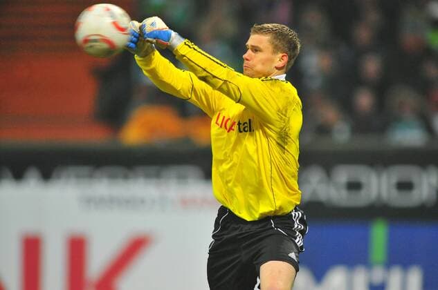 Fussball Herren 1.Bundesliga Saison 2010 2011, FC Bayern München; Torwart Thomas KRAFT