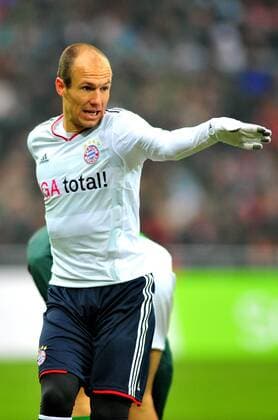 Fussball Herren 1.Bundesliga Saison 2010 2011, FC Bayern München; Arjen ROBBEN