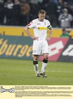 Deutschland, Fussball, 1.Bundesliga, 29. Spieltag, Saison 2011 2012, Borussia Mönchengladbach vs, Hertha BSC Berlin, 07.04.2012, Borussia Park, Mönchengladbach, Filip Daems, M Gladbach, enttäuscht,