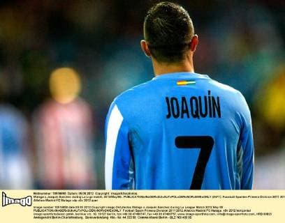 Malaga s Joaquin Sanchez during La Liga match, 2012 May 05..  (2471)