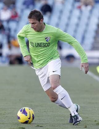 Malaga s Joaquin Sanchez during La Liga match.December 01,2012.  (6069)