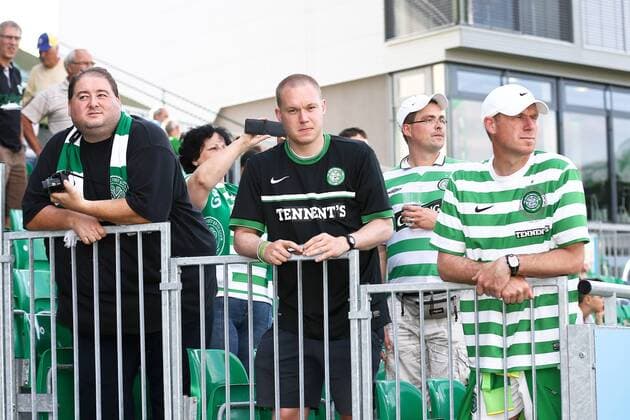 09.07.2013 - Fussball - Saison 2013 2014 - Testspiel Freundschaftsspiel: Fürth - Celtic Glasgow Fan
