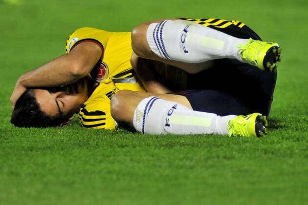 MONTEVIDEO -- Uruguay - Kolumbien -- James RODRIGUEZ - (Photo by DanteFernandez Photosport) 