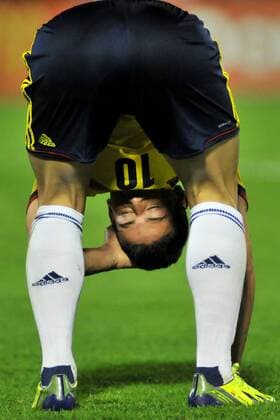 MONTEVIDEO -- Uruguay - Kolumbien -- James RODRIGUEZ - (Photo by DanteFernandez Photosport) 