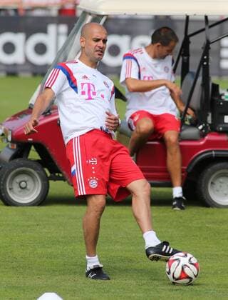 17.07.2014,FC Bayern Training, Säbenerstrasse, München,Fussball,Sport,im Trainer Pep Guardiola , EP_prz