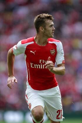 FA Community Shield - Arsenal v Manchester City . . Wembley, Middlesex, UK . . 10.08.2014 Calum Chambers (A)