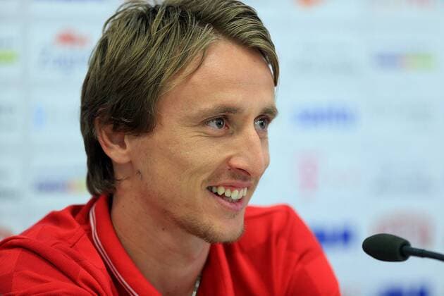 Croatia national football team - press conference 12.10.2014., Osijek, Croatia - Luka Modric attends a press conference ahead of the UEFA EURO qualifier.  DavorxJavorovic PIXSELL