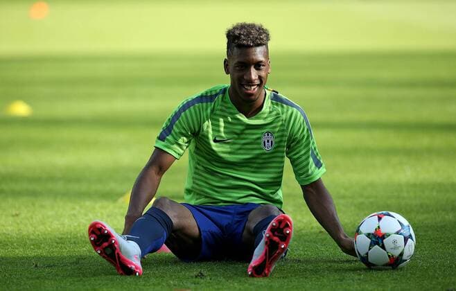 05.06.2015, Fussball Champions League Finale 2014 2015 im Oylmpiastadion Berlin, Abschlusstraining Juventus Turin. Kingsley Coman (Juventus Turin) 