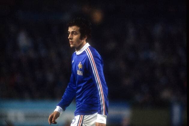 Weltmeisterschaft Vorrunde, Argentinien - Frankreich in Buenos Aires: Michel Platini (Frankreich)