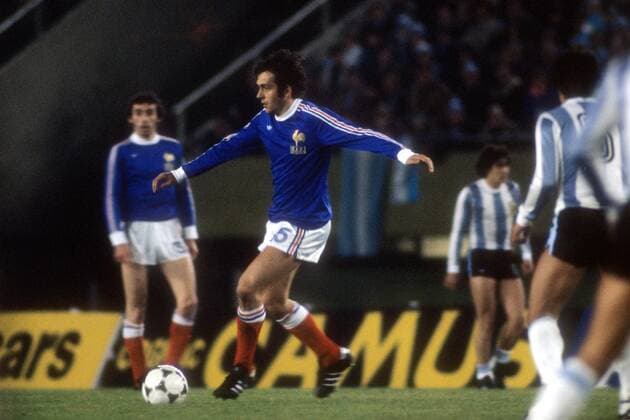 Weltmeisterschaft Vorrunde, Argentinien - Frankreich in Buenos Aires: Michel Platini (Frankreich)