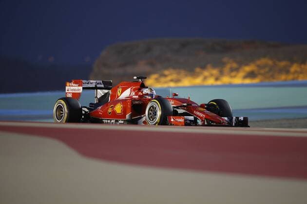 17. - 19.04.2015 , FORMULA 1 GULF AIR BAHRAIN GRAND PRIX , Sebastian Vettel (GER 5), Scuderia Ferrari DeFodi506