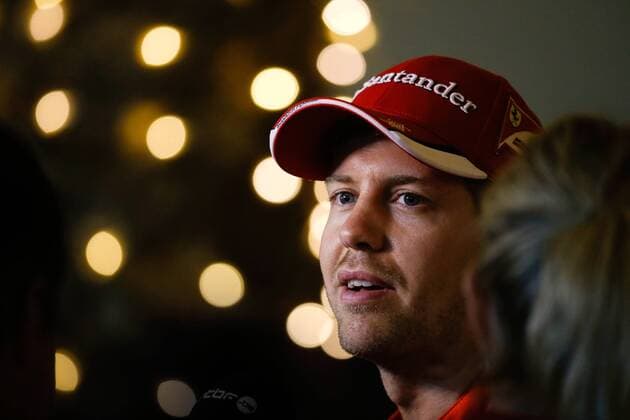 17. - 19.04.2015 , FORMULA 1 GULF AIR BAHRAIN GRAND PRIX , Sebastian Vettel (GER 5), Scuderia Ferrari DeFodi506