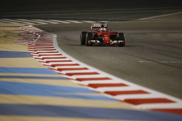 17. - 19.04.2015, FORMULA 1 GULF AIR BAHRAIN GRAND PRIX , Sebastian Vettel (GER 5), Scuderia Ferrari DeFodi506