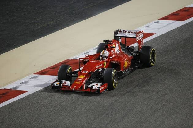 17. - 19.04.2015, FORMULA 1 GULF AIR BAHRAIN GRAND PRIX , Sebastian Vettel (GER 5), Scuderia Ferrari DeFodi506