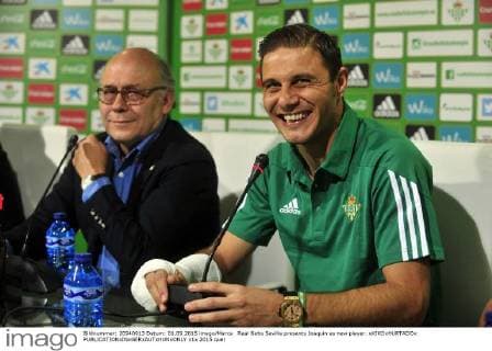 Real Betis Sevilla presents Joaquin as new player. xKIKOxHURTADOx 