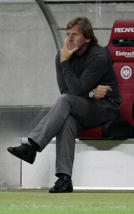 Fussball, Testspiel, Eintracht Frankfurt vs. Real Madrid Fussball, Testspiel, Eintracht Frankfurt vs. Real Madrid, Trainer Bernd Schuster (M)