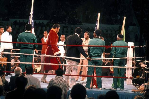 M5022.MUHAMMAD ALI VS. GEORGE FOREMAN. 1974 LETTER A TONE - ZUMAg49