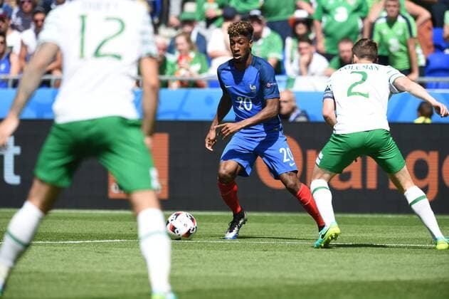 kingsley coman (france) - Fussball, Frankreich vs. Irland - UEFA UEFA EURO EM Europameisterschaft, Nationalteam Länderspiel, Fussball 2016 - Lyon - 26 06 2016 FredericChambert Panoramic 