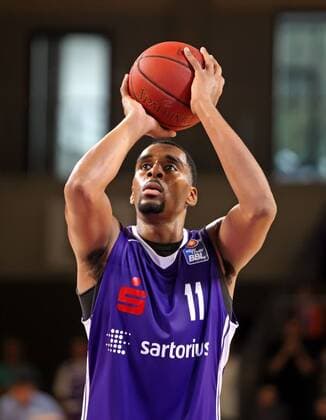 easy credit BBL Basketball Bundesliga Saison 2016 17 BG 74 Göttingen Testspiel BG Göttingen - Oettinger Rockets Gotha Göttingens Darius Carter