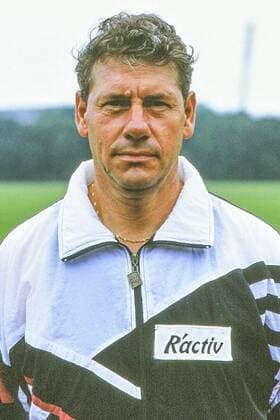 Eberhard Vogel Trainer bei Hannover 96 Saison 1993 94 - hier am 30.08.1993