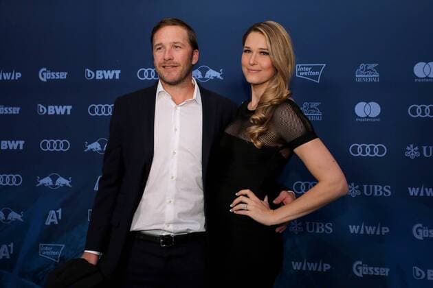 ALPINE SKIING - FIS WC Kitzbuehel KITZBUEHEL,AUSTRIA,21.JAN.17 - ALPINE SKIING - FIS World Cup, Hahnenkamm-race, side event, KitzRaceParty. Image shows Bode Miller (USA) with his wife Morgan Beck. GEPAxpictures xDanielxGoetzhaber