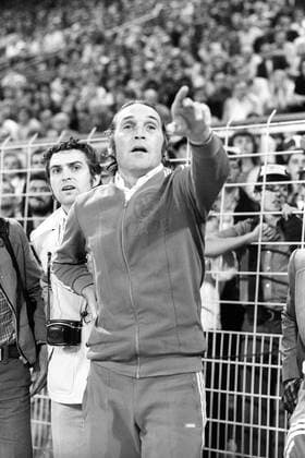 Nationaltrainer Blagoje Vidinic (Zaire)