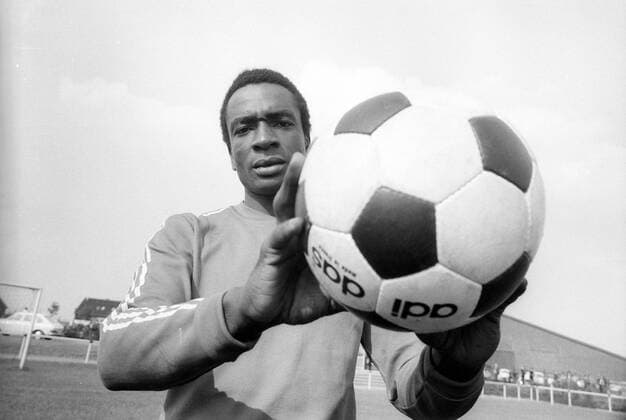 WM 1974, Training Zaire in Ascheberg, Torwart Mwamba Kazadi