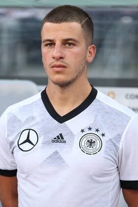 Diego Demme (Deutschland) - WM-Qualifikationsspiel DFB Nationalmannschaft Deutschland vs. San Marino in Nuernberg - Portrait,Deutschland, Fussball, Mann, Maenner,10.06.2017