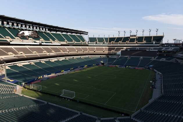 July 18, 2017 - Philadelphia, PA, USA - Philadelphia, PA - Tuesday July 18, 2017: The USMNT train at UPenn Rhodes Field. Lincoln Financial Field - ZUMAt139 20170718_zaa_t139_021 Copyright: xJohnxDortonx