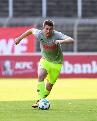 Fussball, Saison 2017 2018, Testspiel, Freundschaftsspiel, KFC Uerdingen vs 1.FC Köln, 21.07.2017, Grotenberg-Stadion Krefeld, Dominique Heintz 1.FC Köln , Aktion, Einzelbild,