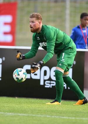 Fussball, Saison 2017 2018, Testspiel, Freundschaftsspiel, KFC Uerdingen vs 1.FC Köln, 21.07.2017, Grotenberg-Stadion Krefeld, Timo Horn TW 1.FC Köln , Aktion, Einzelbild,