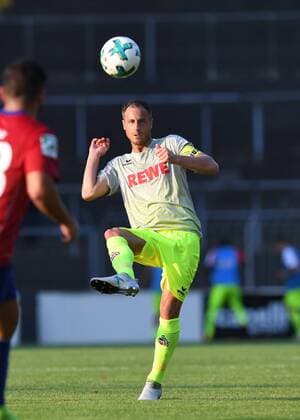 Fussball, Saison 2017 2018, Testspiel, Freundschaftsspiel, KFC Uerdingen vs 1.FC Köln, 21.07.2017, Grotenberg-Stadion Krefeld, Matthias lehmann 1.FC Köln , Aktion, Einzelbild,