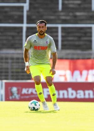 Fussball, Saison 2017 2018, Testspiel, Freundschaftsspiel, KFC Uerdingen vs 1.FC Köln, 21.07.2017, Grotenberg-Stadion Krefeld, Dominic Maroh, 1.FC Köln , Aktion, Einzelbild,