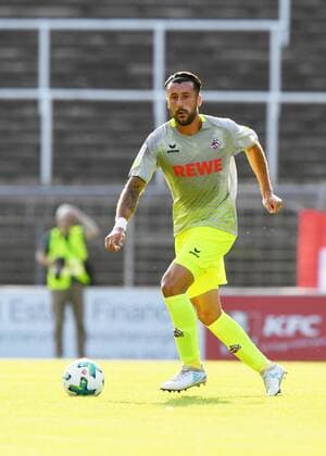 Fussball, Saison 2017 2018, Testspiel, Freundschaftsspiel, KFC Uerdingen vs 1.FC Köln, 21.07.2017, Grotenberg-Stadion Krefeld, Dominic Maroh, 1.FC Köln , Aktion, Einzelbild,