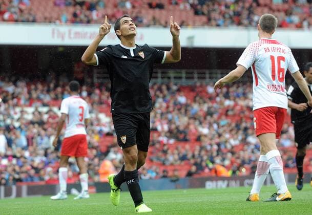 Football - 2017 Emirates Cup pre-season friendly competition - RB Leipzig vs. Sevilla , at The Emirates. COLORSPORT ANDREW COWIE