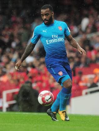 Football - 2017 Emirates Cup pre-season friendly competition - Arsenal vs. Benfica Arsenal new signing Alexandre Lacazette at The Emirates. COLORSPORT ANDREW COWIE