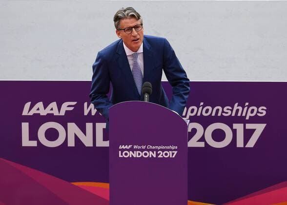 Sebastian Coe (President of the International Association of Athletics Federations) during the London 2017 IAAF World Athletic Championship at Queen Elizabeth Olympic Park, London, United Kingdom on 4 August 2017. Copyright: xVincexMignottx 16130059