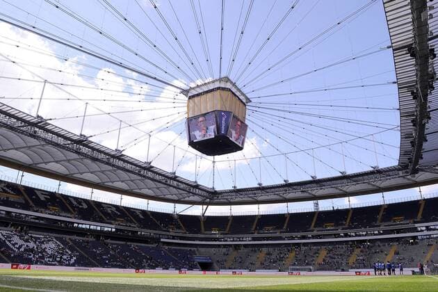 Fußball Testspiel Eintracht Frankfurt - FSV Frankfurt am 06.08.2017 in der Commerzbank-Arena in Frankfurt Commerzbank-Arena Stadion Innenaufnahme xJKx