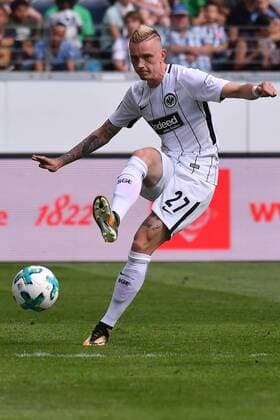 Fußball Testspiel Eintracht Frankfurt - FSV Frankfurt am 06.08.2017 in der Commerzbank-Arena in Frankfurt Marius Wolf ( Frankfurt ) xJKx