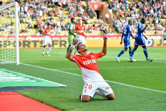 Bilder des Tages - SPORT 20 RONY LOPES (mon) - JOIE FOOTBALL : Monaco vs Strasbourg - Ligue 1 Conforama - 16 09 2017 FEP Panoramic 