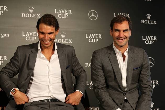 Laver Cup Prague 20 09 2017 Rafael NADAL Roger FEDERER