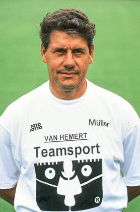 Eberhard Vogel - hier als Trainer am 22.07.1993 bei Hannover 96.