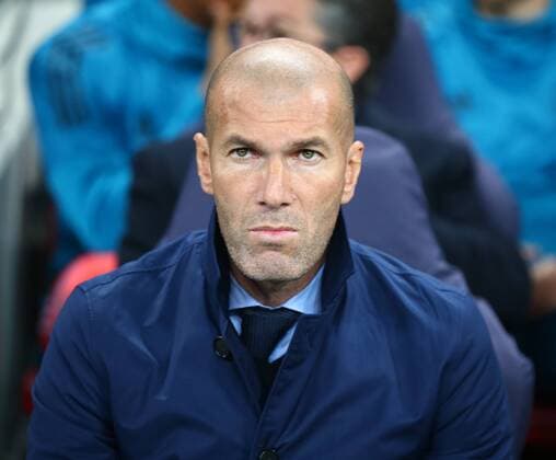 November 1, 2017 - London, United Kingdom - Zinedine Zidane Head Coach of Real Madrid CF.during ChampionS League Group H match between Tottenham Hotspur against Real Madrid at Wembley Stadium London on 1 Oct 2017 Tottenham Hotspur v Real Madrid - UEFA Champions League  - ZUMAn230 20171101_zaa_n230_472 Copyright: xKieranxGalvinx